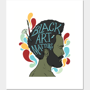 Black Art Matters BHM Posters and Art